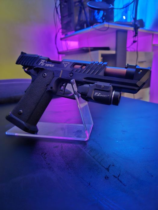 Latarla na pistolet ASG akumulator / ładowanie typ c