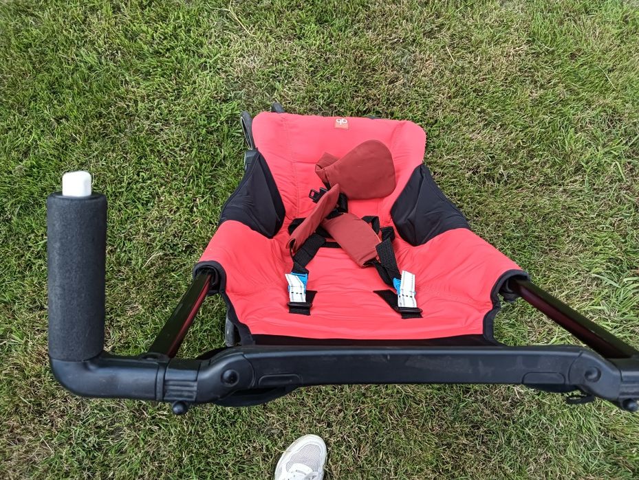Wózek spacerowy GB Pockit, czerwony, lekki ,kompaktowy