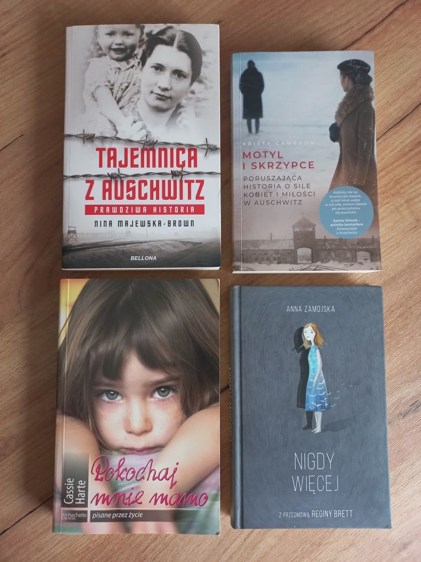 Książki o różnej tematyce - 4szt.