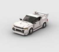 Auto autko samochód model z klocków na wzór LEGO Mitsubishi Lancer Evo