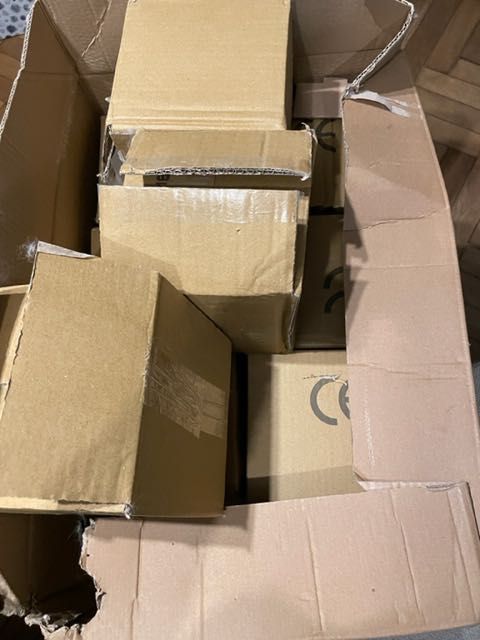 Nitid Lampa sufitowa mleczne kule 9x E27 - nowa