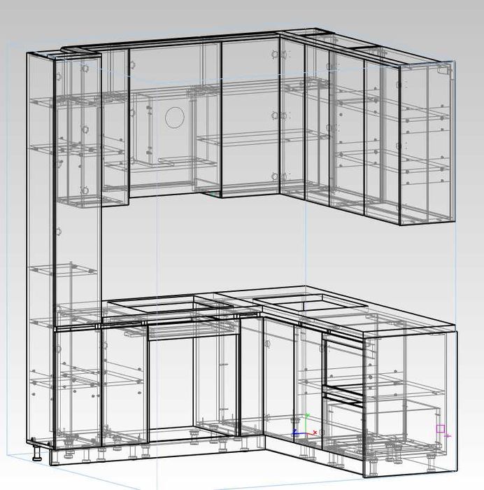 Конструюю меблі під замовлення. Працюю  "Базіс-Мебляр 11"