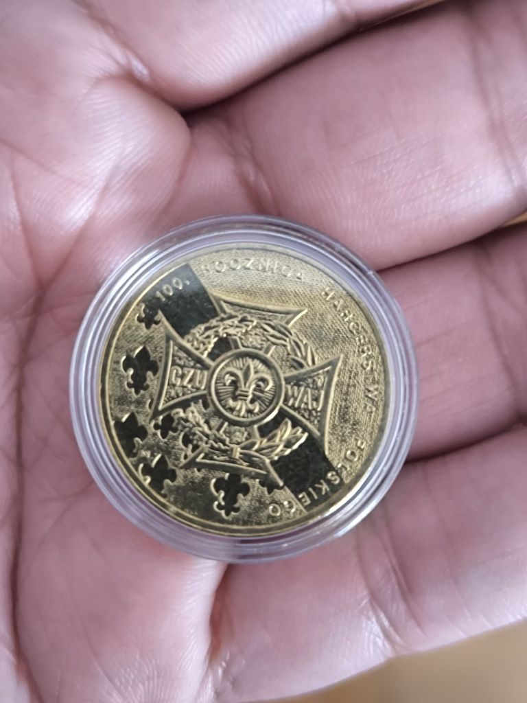 Moeda Comemorativa 2 Złotych – Escutismo Polaco (2005)