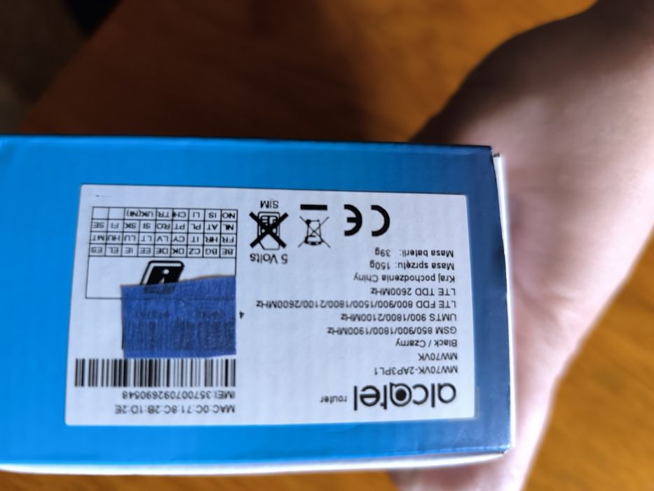 Modem Alcatel cat 7 4g LTE