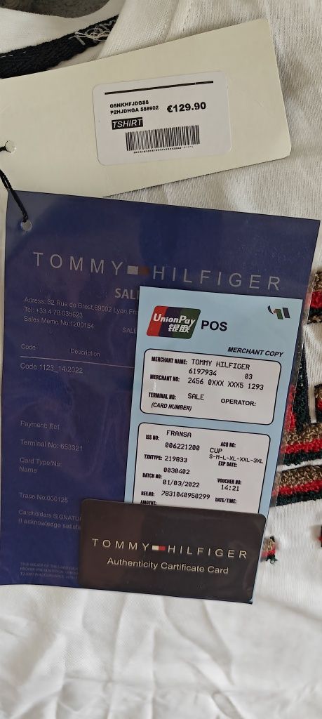 Tommy Hilfiger t shirt XL oryginał nie replika