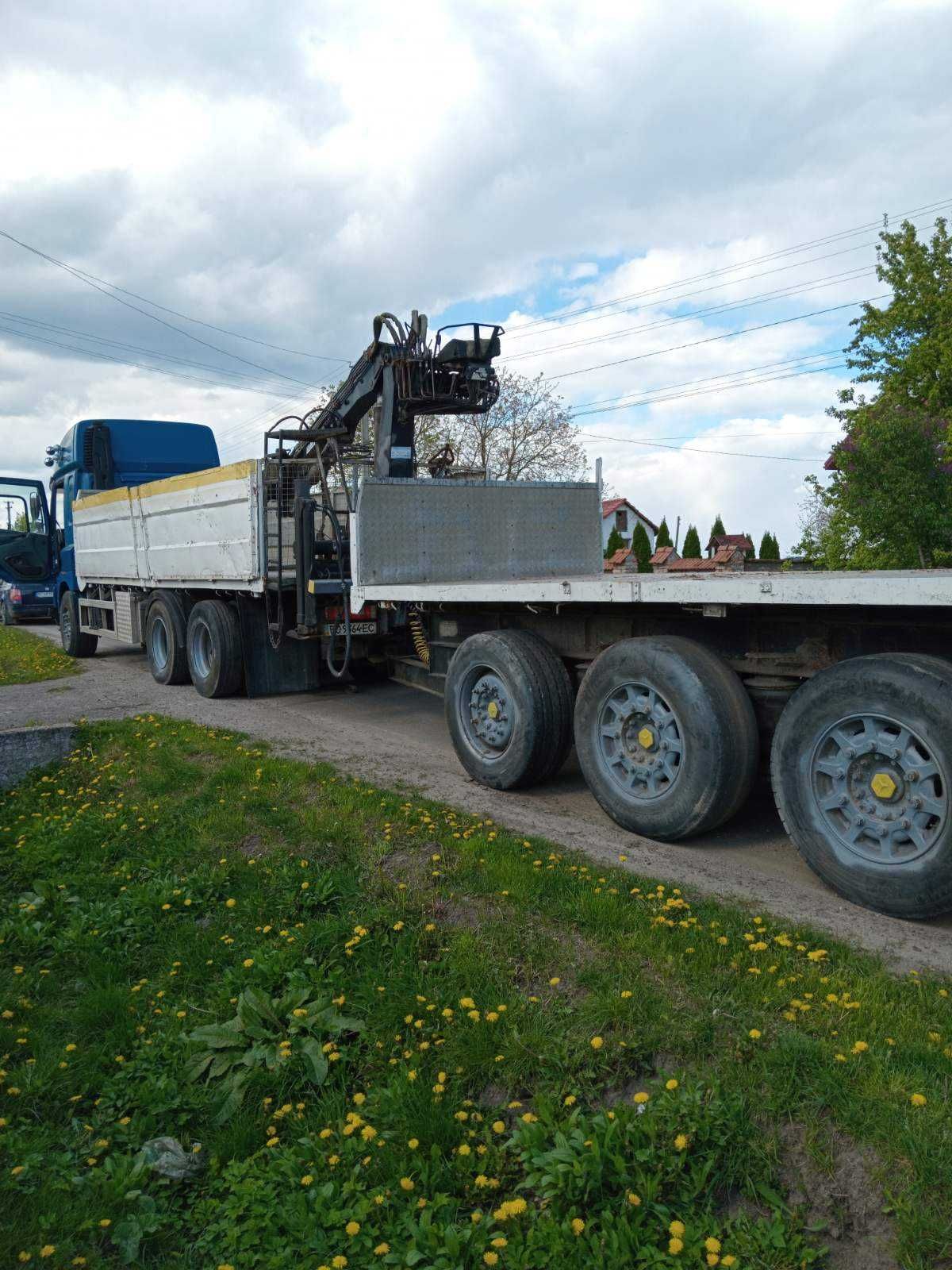 DAF CF 85.430 Маніпулятор з причіпом