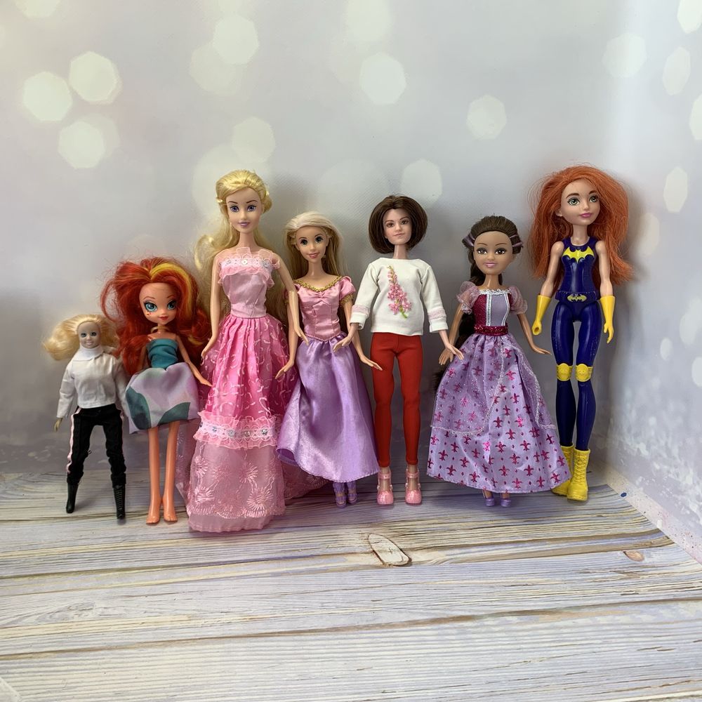 Ляльки, кукли Хасбро, Мател, Сімба, Дісней Hasbro, Mattel, Disney