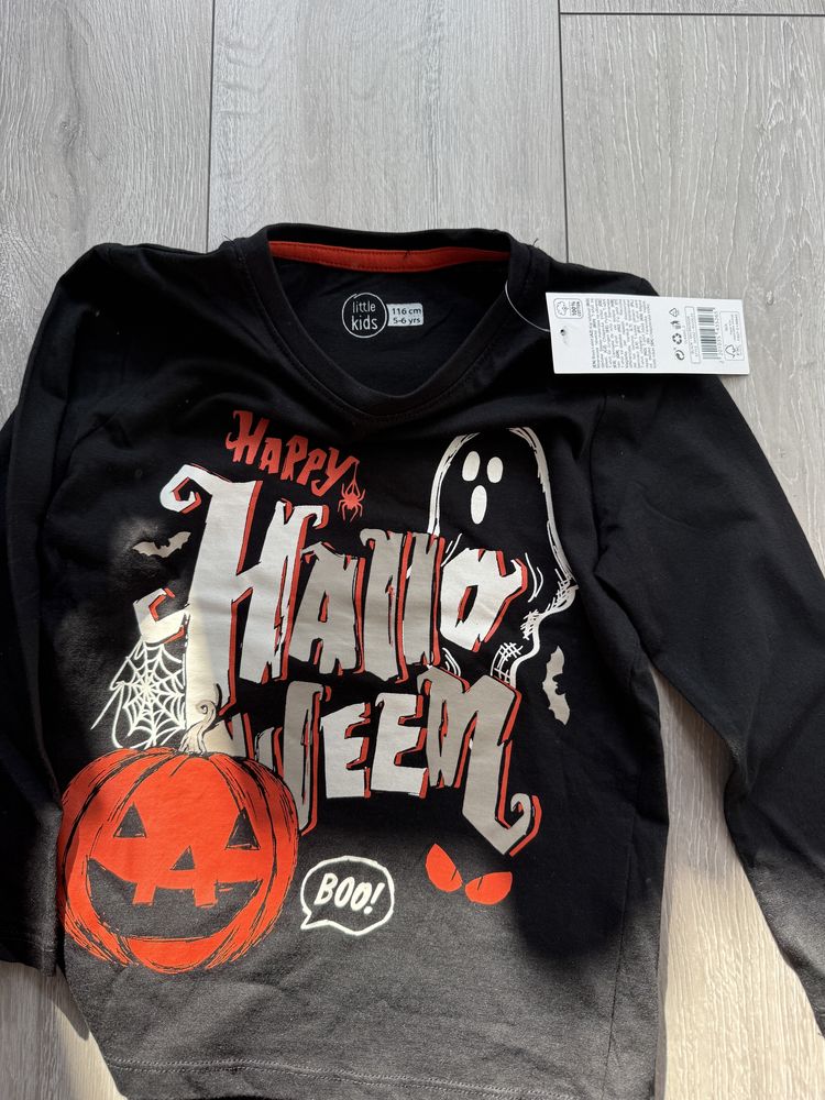 Koszulka haloween pepco r.116 nowa
