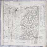 Oryg. niemiecka mapa wojskowa Woischnik Wojcieszyn 1944r Messtichblatt