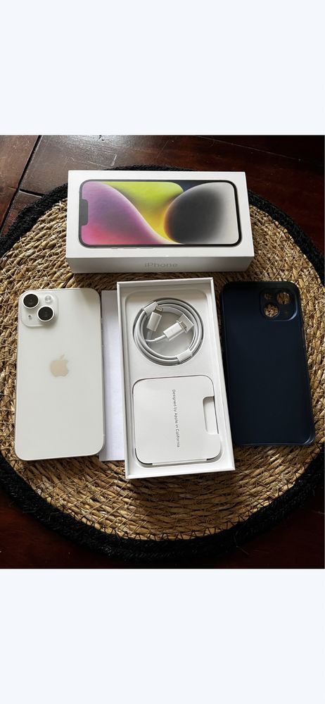 iPhone 14 128 GB + 3 x etui org