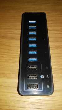 Anker 10-Port 60W Data Hub z 7 portami USB 3.0 oraz 3 portami PowerIQ