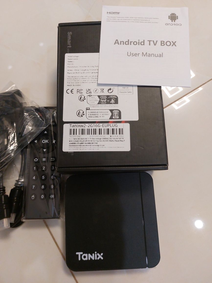 Смарт ТВ приставка Тanixw2-2G16-EUPLUG