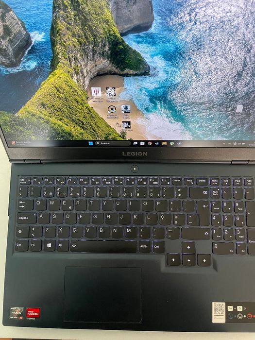 Portátil Lenovo Legion 5 15,6” 15ACH6-862 1 TB SSD 16GB RAM