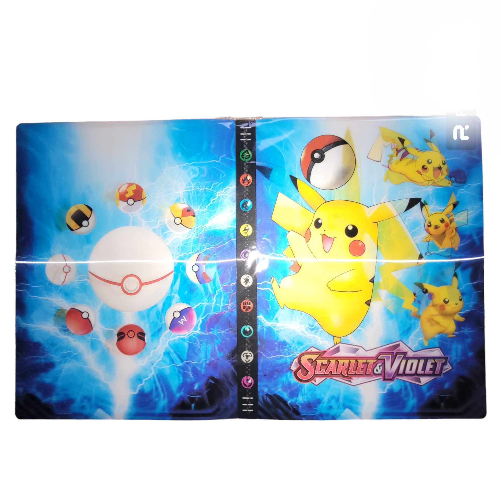 #101 Nowy duży album XXL Pokemon na 432 karty 3D