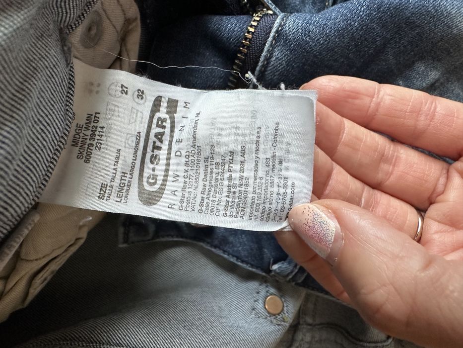 Spodnie G-star damskie rozmiar 27