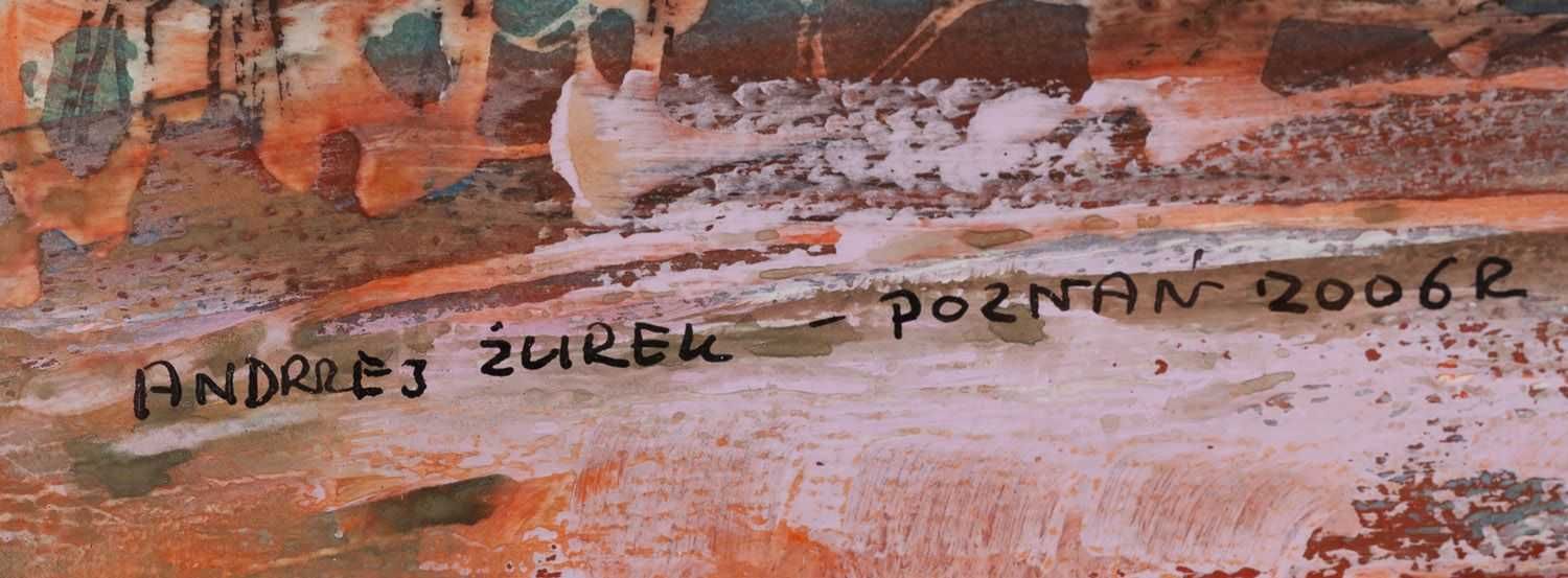 Andrzej Żurek - bez tytułu, 2006, akwarela, gwasz, tusz