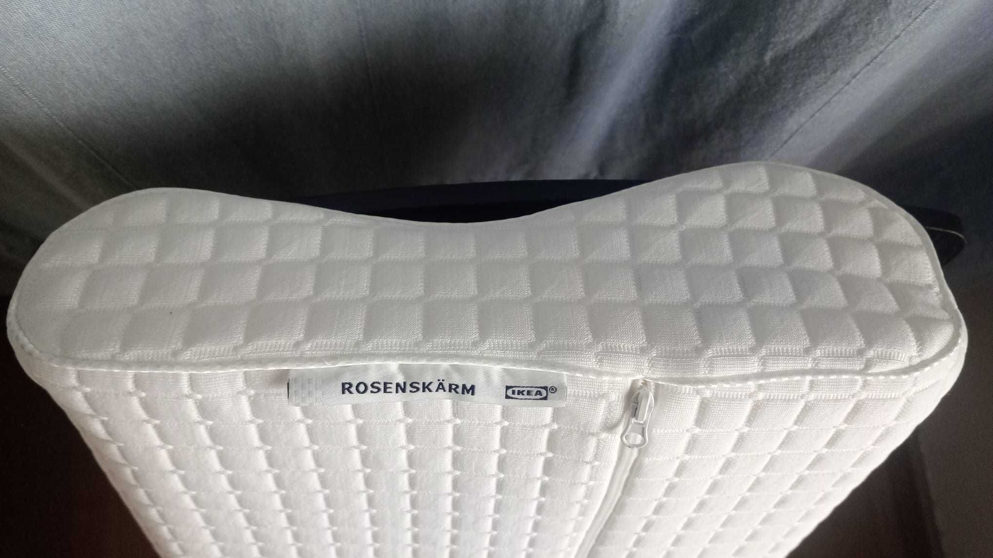 almofada ergonómica IKEA ROSENSKÄRM nova
