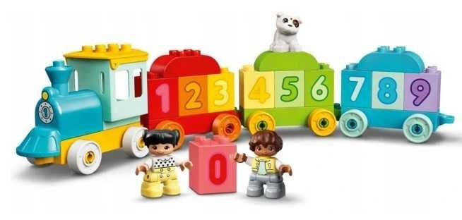 LEGO DUPLO 10954 Pociąg z cyferkami NAUKA Liczenia