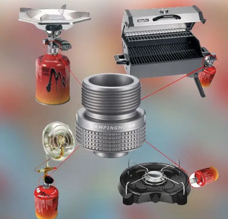 Адаптер доя газової плити конвектора для кемпінгу перехідник