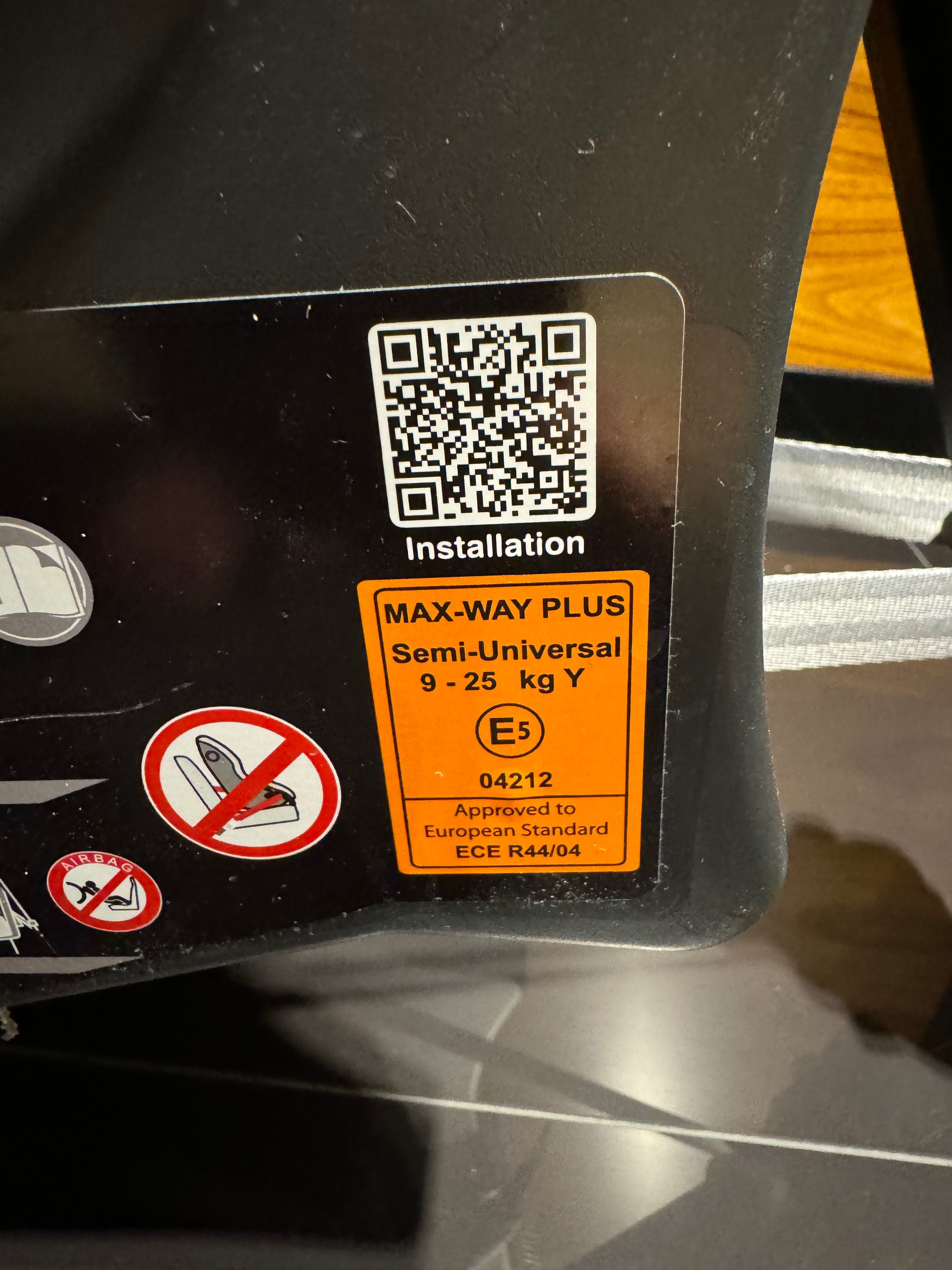 Jak NOWY Fotelix Britax Romer Max Way Plus 9-25 kg