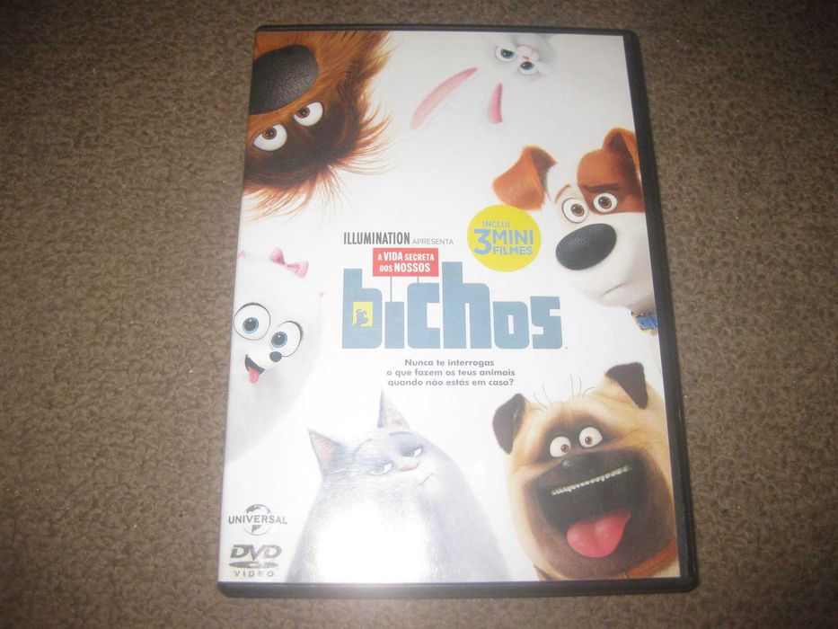 DVD "A Vida Secreta dos Nossos Bichos" Raro!