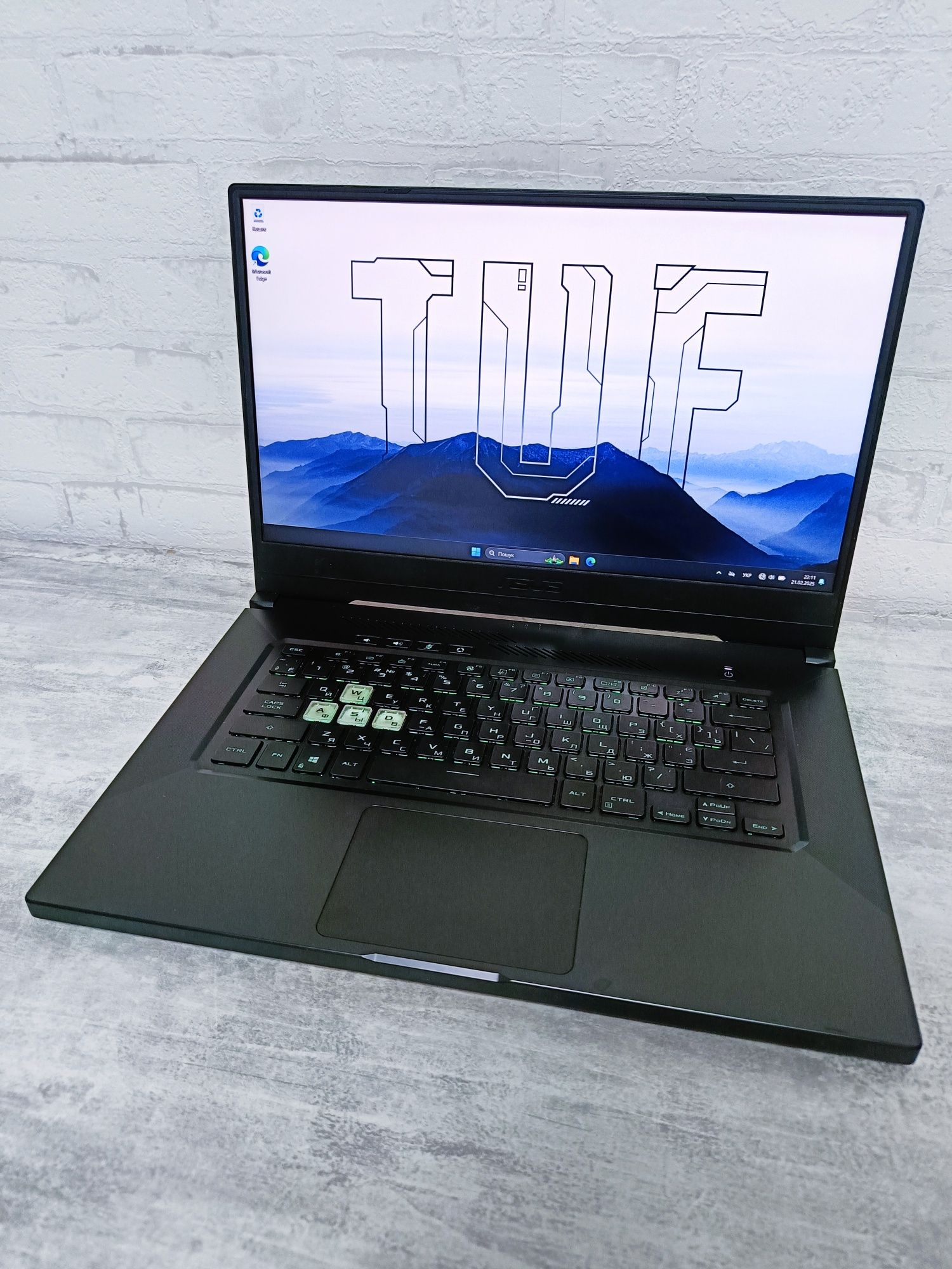 Игровой Asus TUF RTX 2060/i7-9750H/RAM 16/SSD
