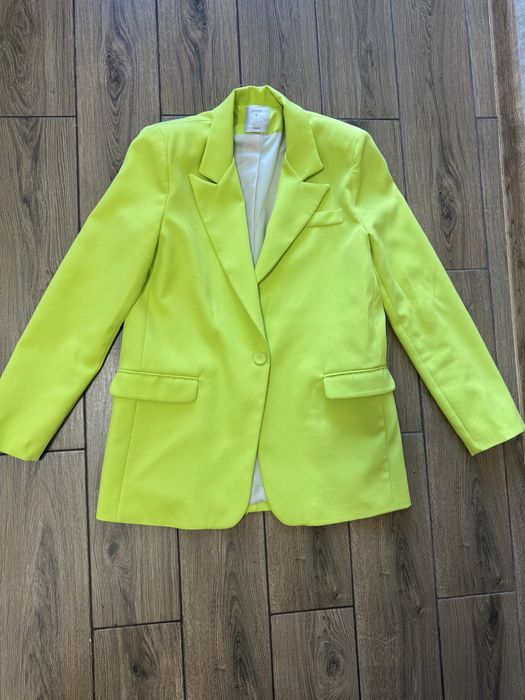 Жакет піджак яскрааого неонового кольору S