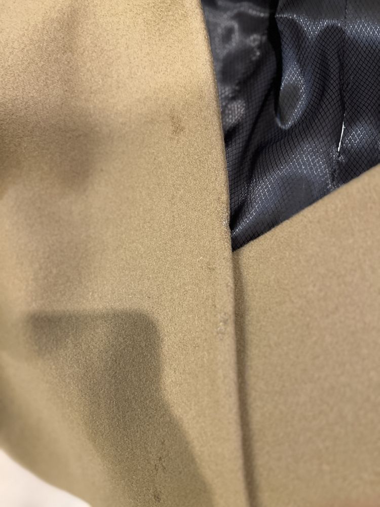 Casaco longo Camel - Zara