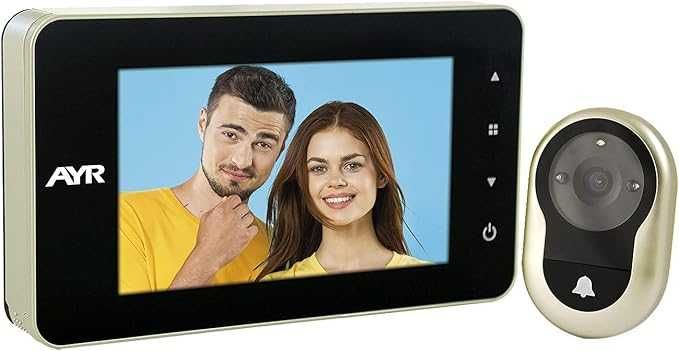 Cyfrowy wizjer do drzwi z ekranem 4.0” AYR  758-A