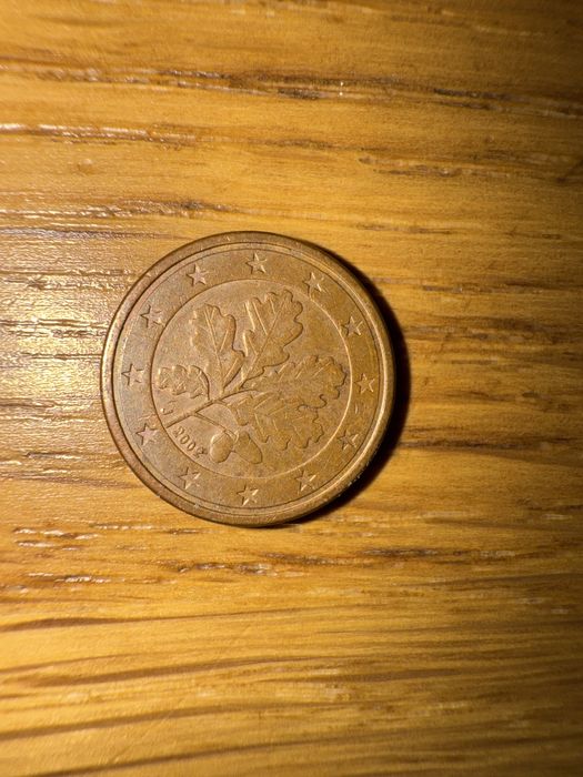 Moeda 1 centimo alemanha 2002 J