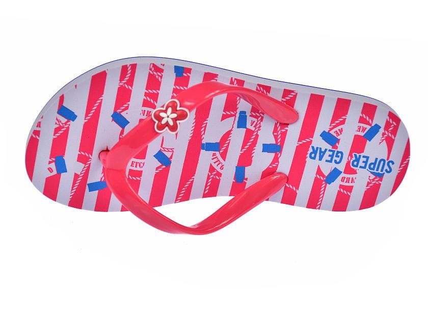 Japonki dziecięce klapki plażowe B657 red rozmi 29
