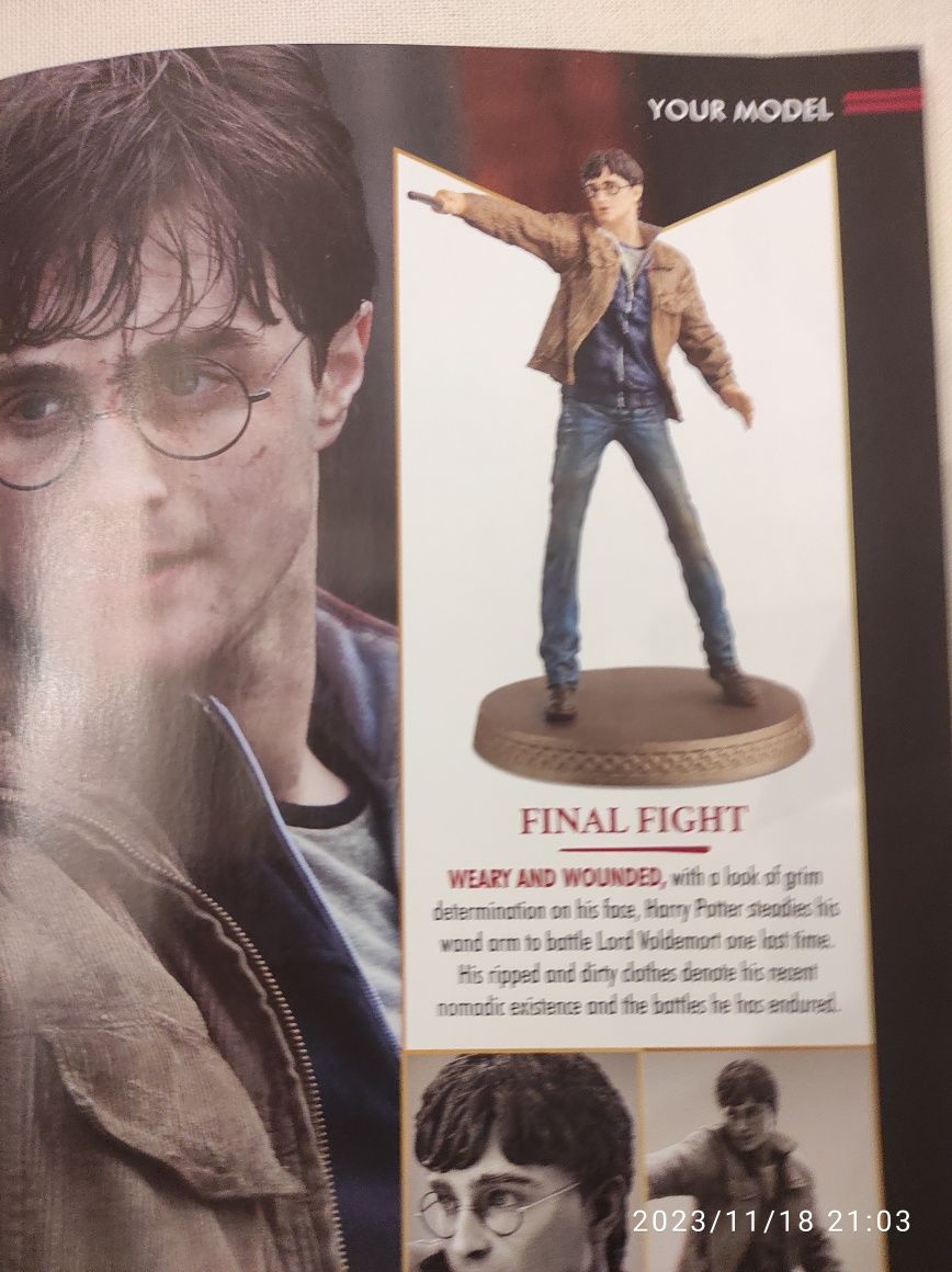 Harry Potter figurka Wizarding World 1:16 eaglemoss Hero collector