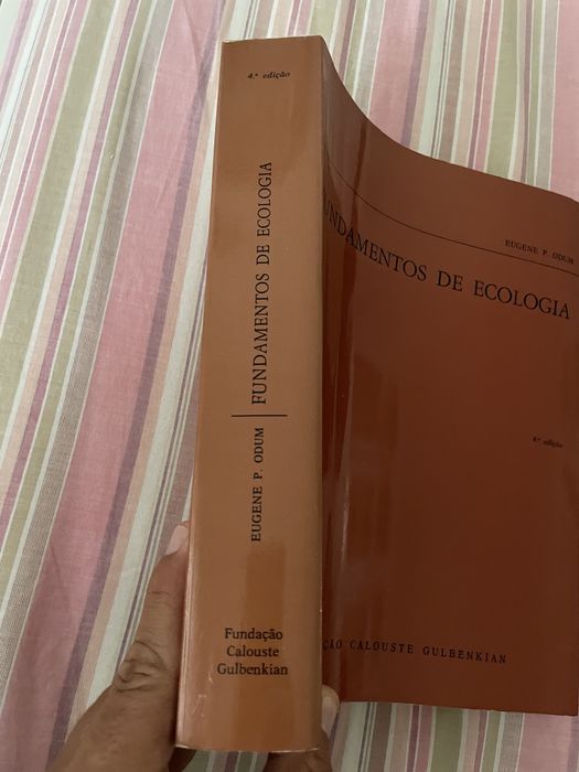 Livro Fundamentos de ecologia