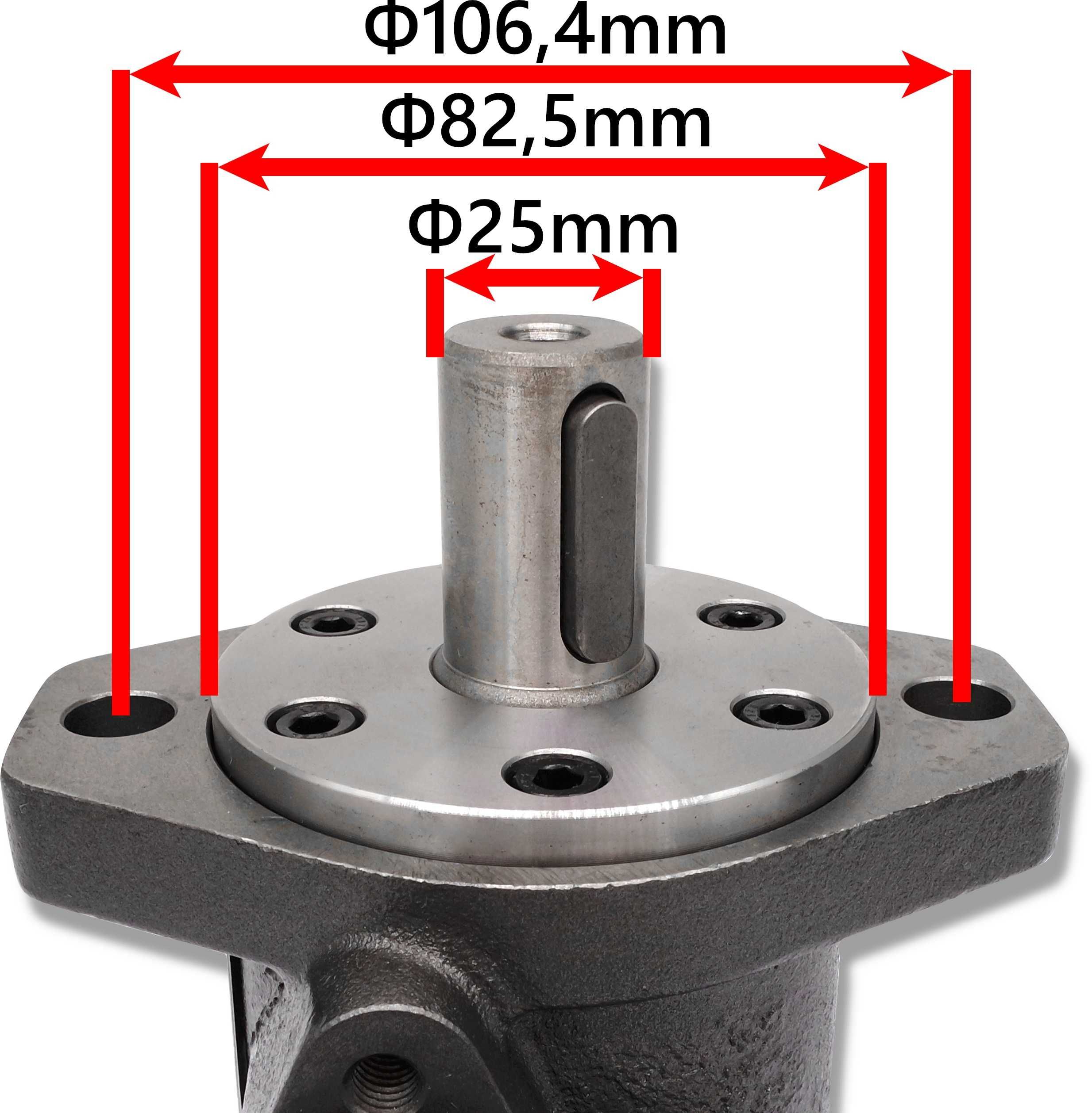 Silnik Hydrauliczny BMR SMR OMP 50 cm3 ALSG2 GR2 [3943]