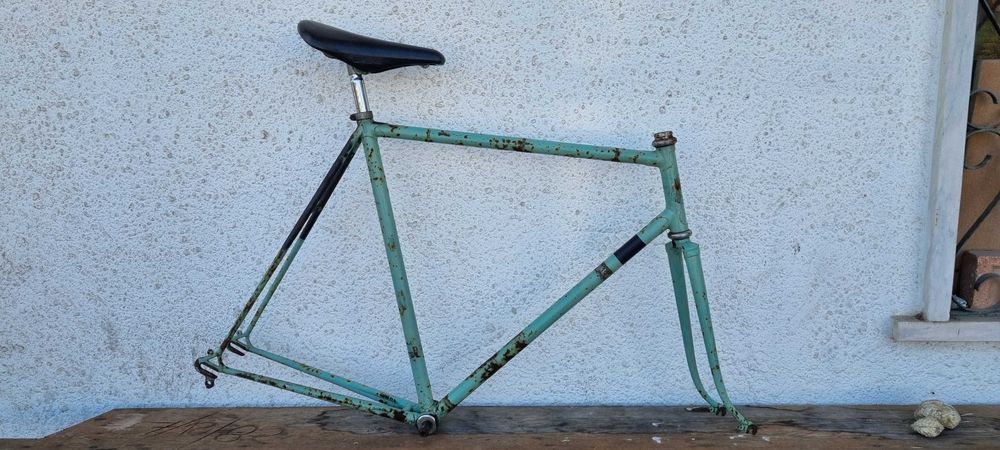 Quadro bicicleta ( cor celeste, bianchi ? )