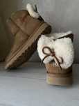 Оригінальні UGG BAILEYDOUBLE BOW MINI.Овчина, натуральна замш 39р