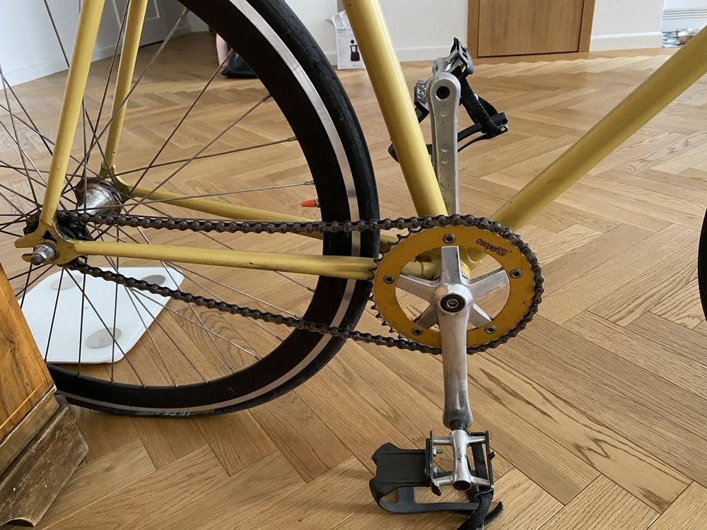 Rower kolarka, ostre koło, fixed gear