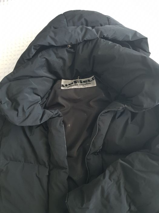 Пуховик розміром S-M