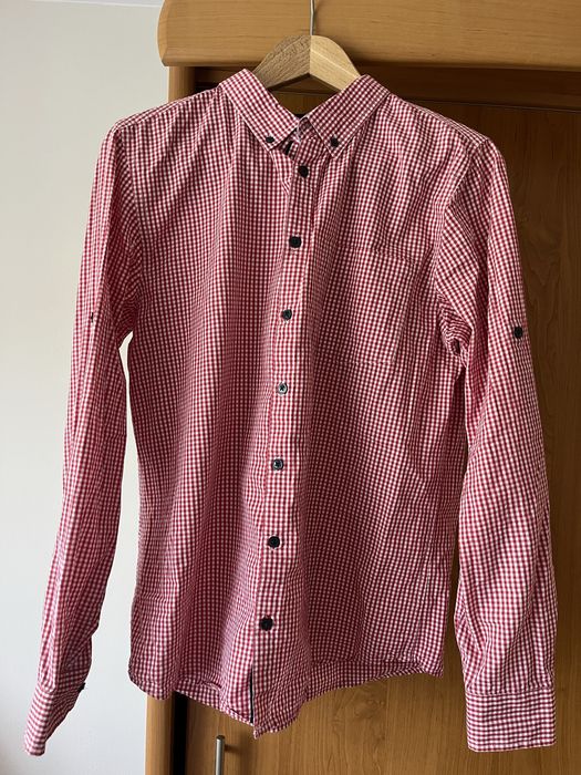 Męska koszula w kratkę