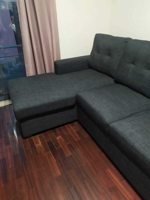 Sofá Cama c/ Chaise Longue