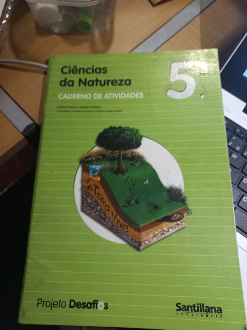 Cadernos de atividades 5ºano Matemática Português Ciências