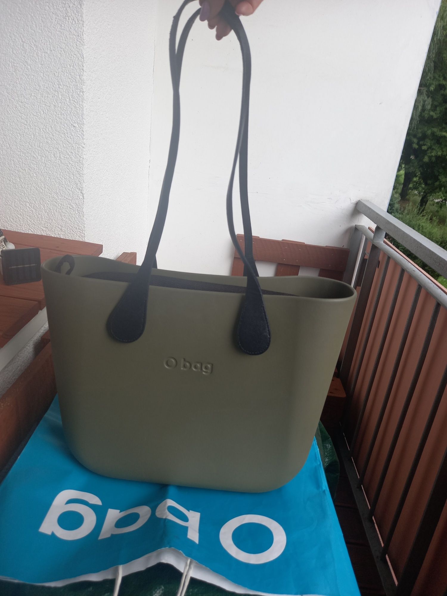 Oryginalny obag standard khaki z rączkami