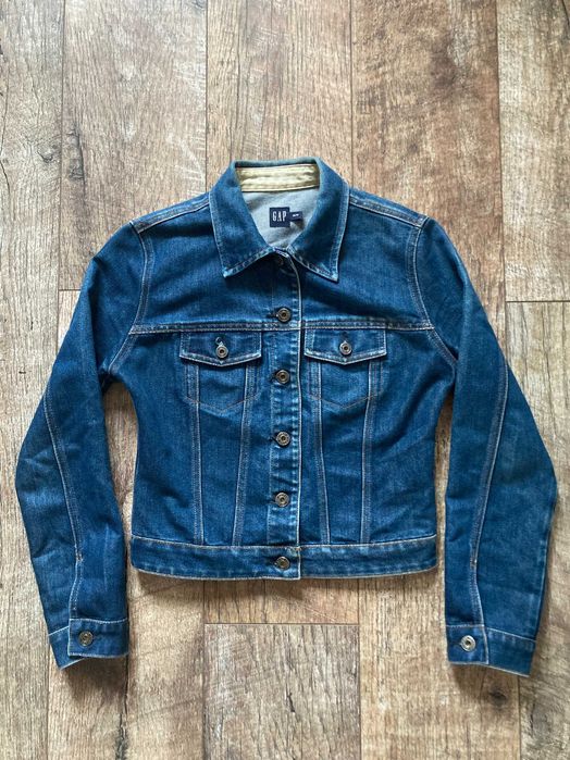 Женская джинсовая куртка Gap - темно-синяя