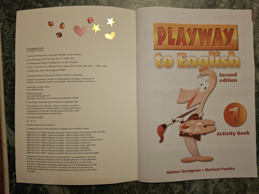 Детская развивающая книга PLAYWAY to English + CDR диск.
