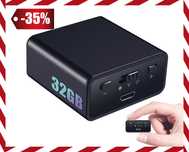 Nowoczesny DYKTAFON Podsłuch Szpiegowski Detekcja USB 32GB (WYPRZEDAŻ)