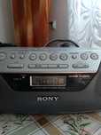 Sony piękny boombox,AUX, wieża