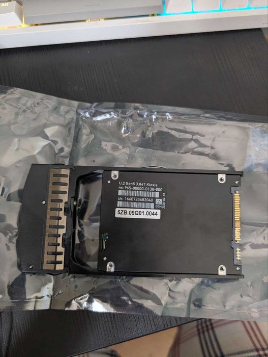 SSD KIOXIA KCMYDRUG3T84 CM7-R 3.84TB 2.5" PCIe NVMe 5.0 x4