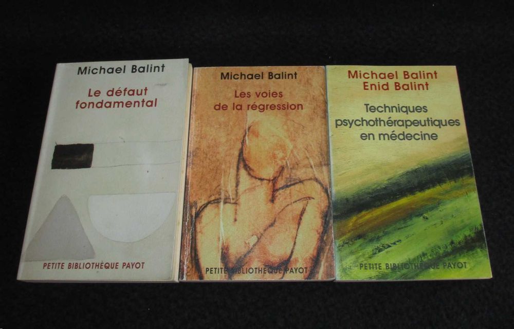 Livros de Michael Balint Payot