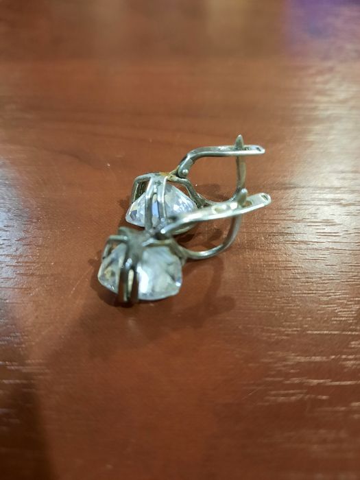 Серьги серебряные