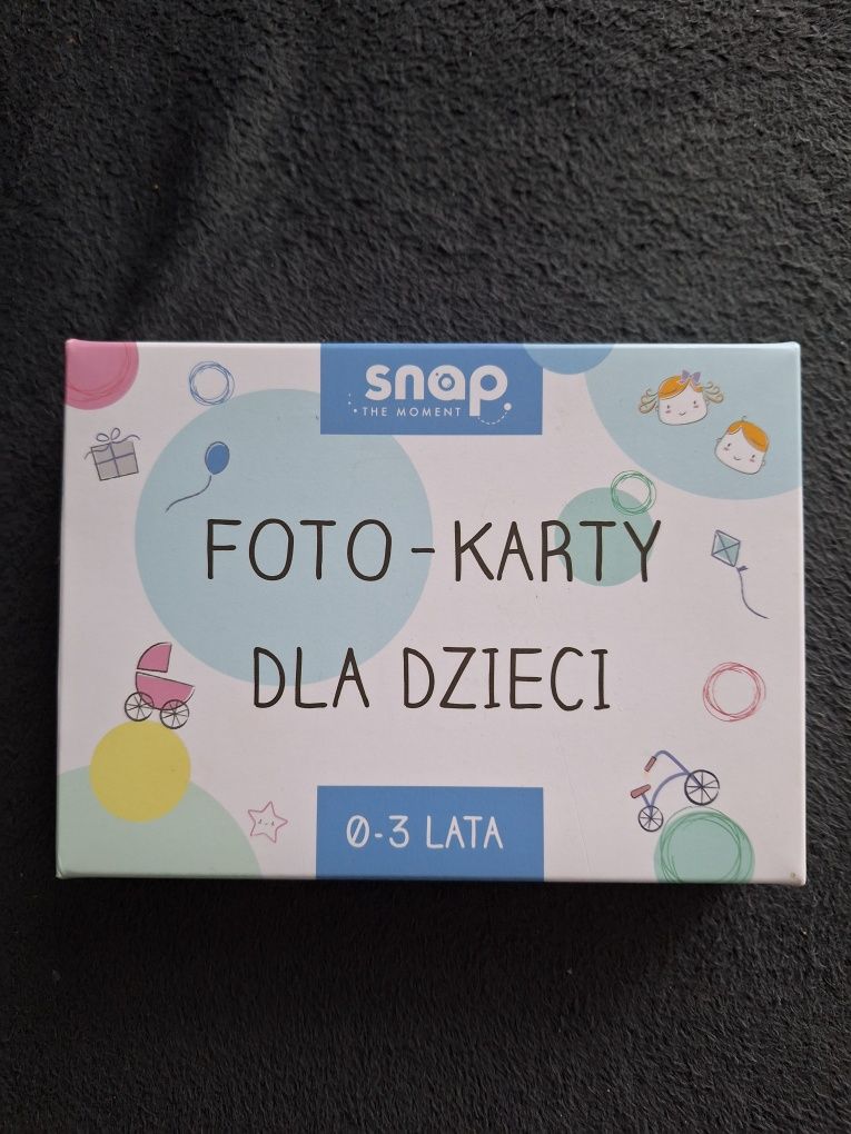 Karty dla dziecka snap the moment